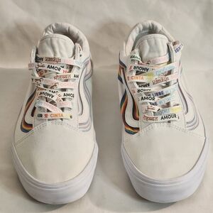 Vans Old Skool Unisex Pride Rainbow Sneakers Mens 10.5/Womens 12